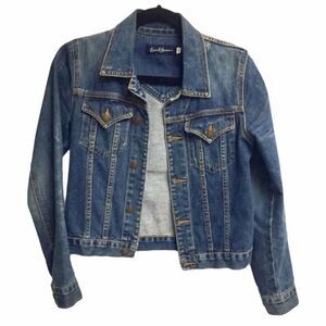 EARL JEANS 90’s Vintage Denim Jacket Blue XS